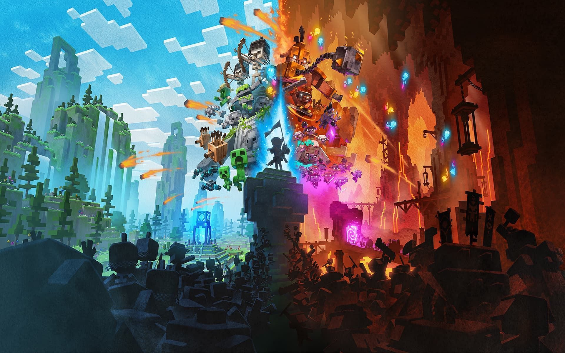Players can download Minecraft Legends easily on any available platform (Image via Minecraft.net)