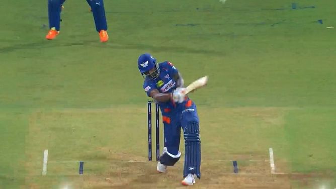 IPL 2023 : आखिरी गेंद में इम्पैक्ट प्लेयर के रूप में कृष्णप्पा गौतम के छक्के के बाद आया ट्विटर पर सैलाब, फैंस ने की तारीफ