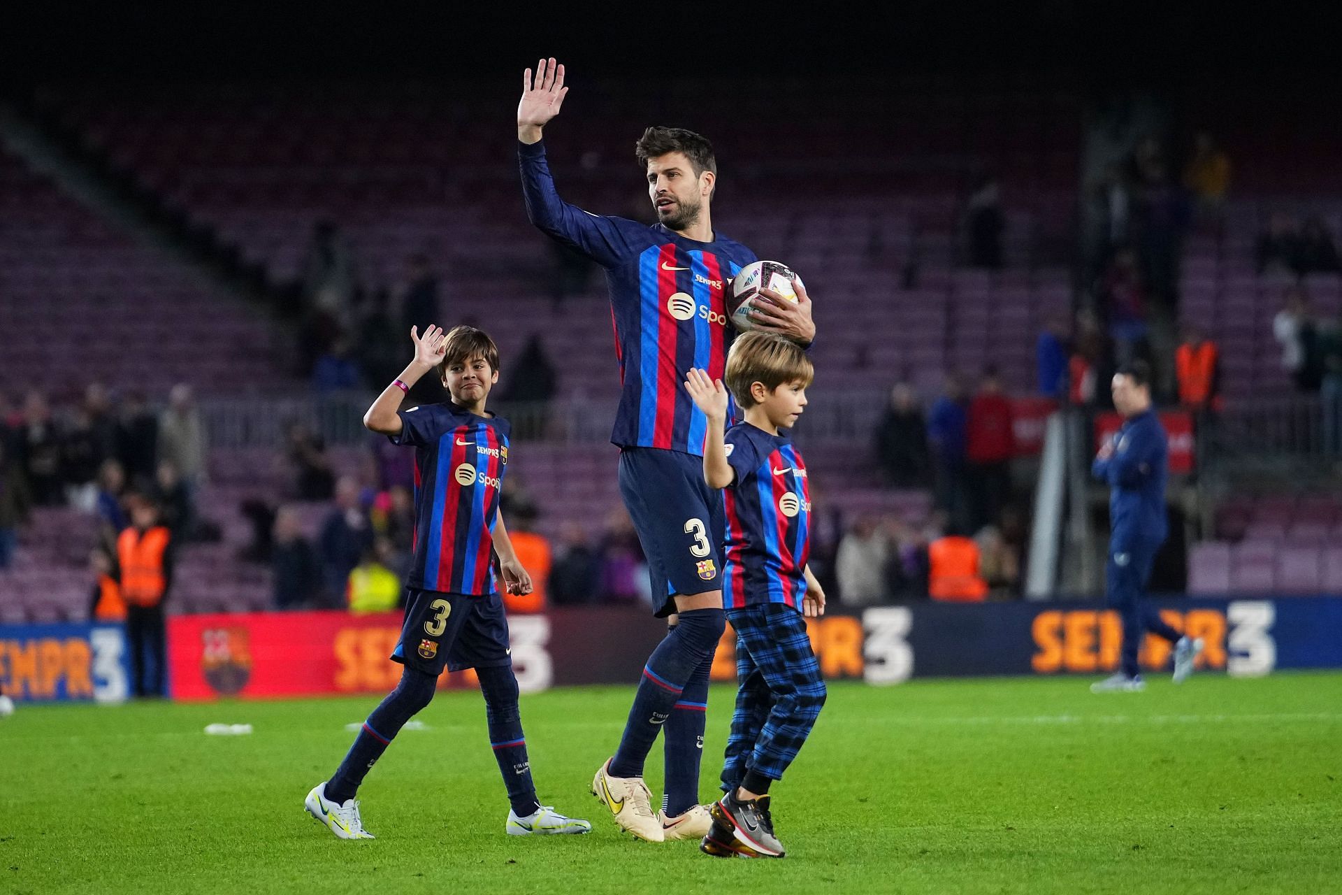 Gerard Pique wants the best for his two boys.