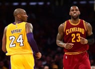 Kobe Bryant vs LeBron James (right)