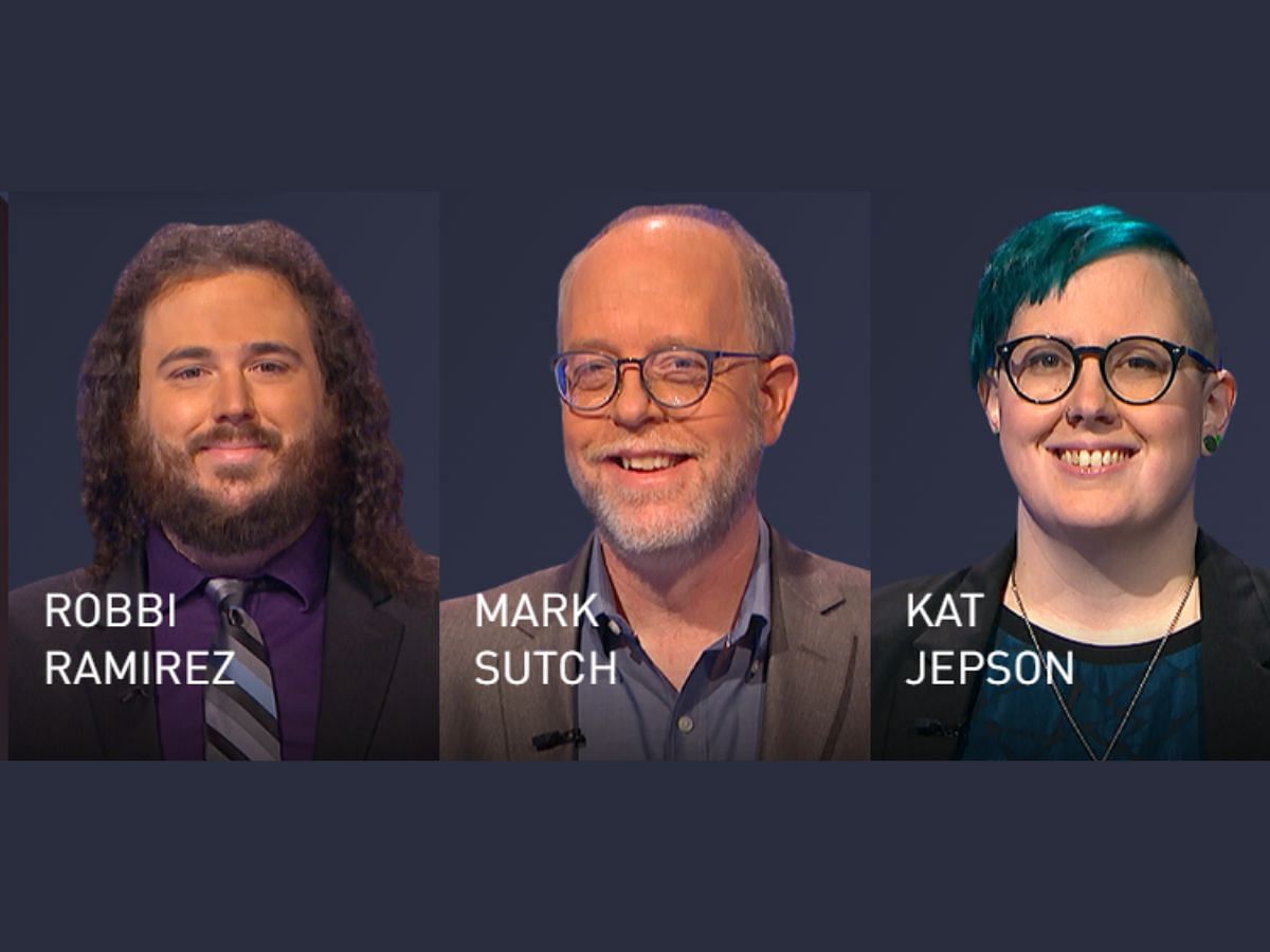 2 new competitors try to dethrone the winner (Image via jeopardy.com)