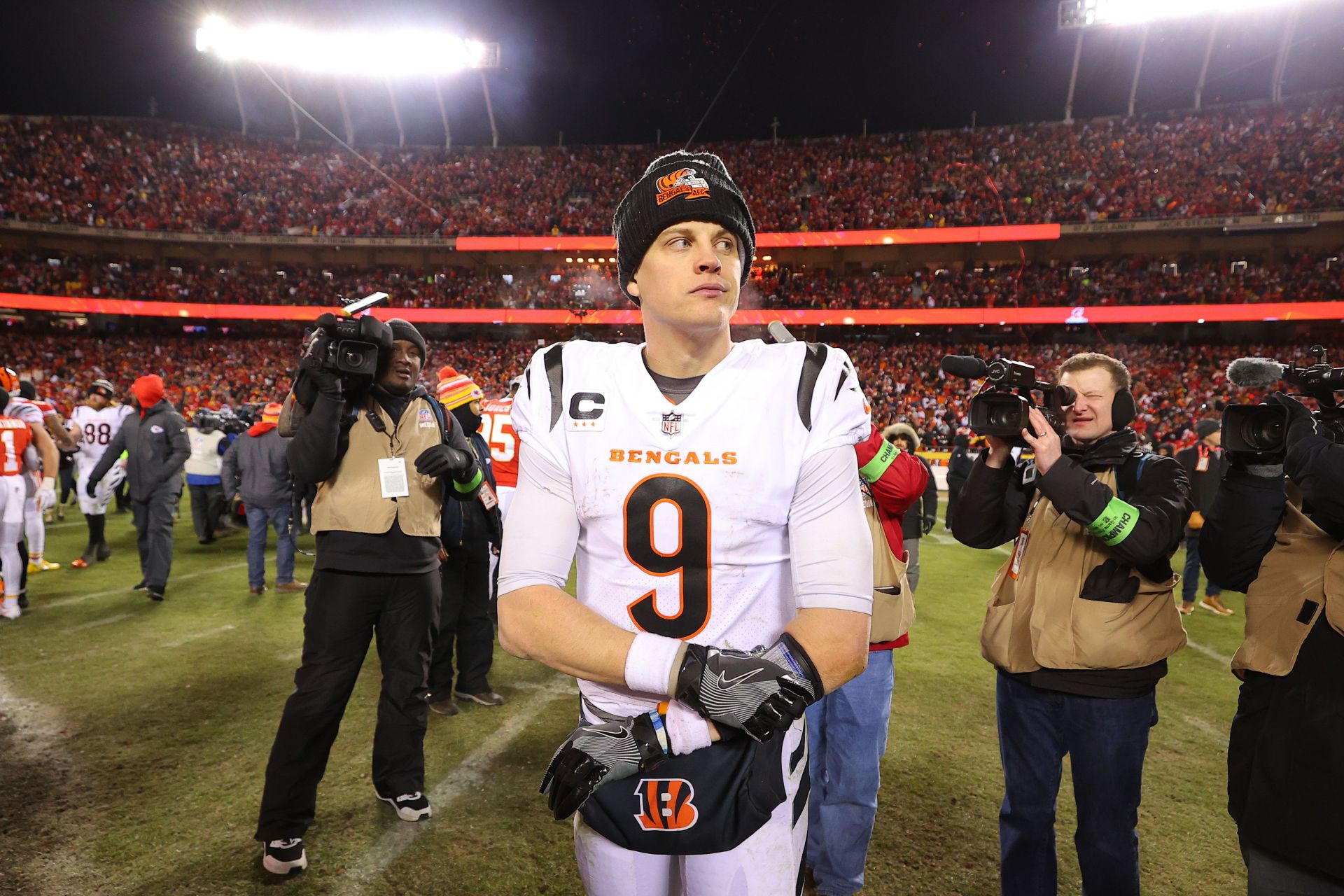 Joe Burrow at AFC Championship - Cincinnati Bengals v Kansas City Chiefs