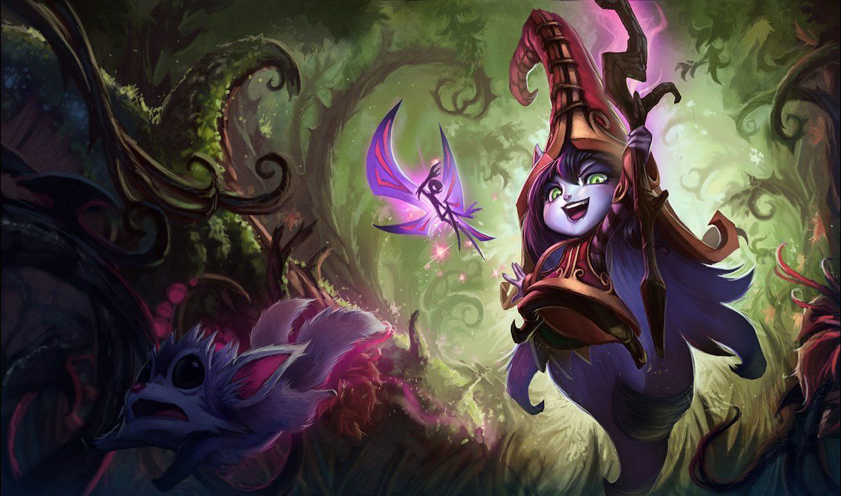 Lulu is one of the best supports to pair with Nilah in League of Legends (Image via Riot Games)