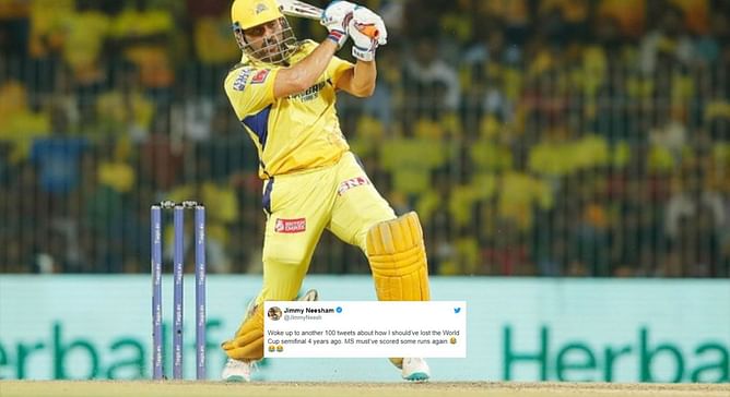 “MS [Dhoni] must’ve scored some runs again” – James Neesham trolls tweets suggesting him how NZ should have lost 2019 World Cup semi-final