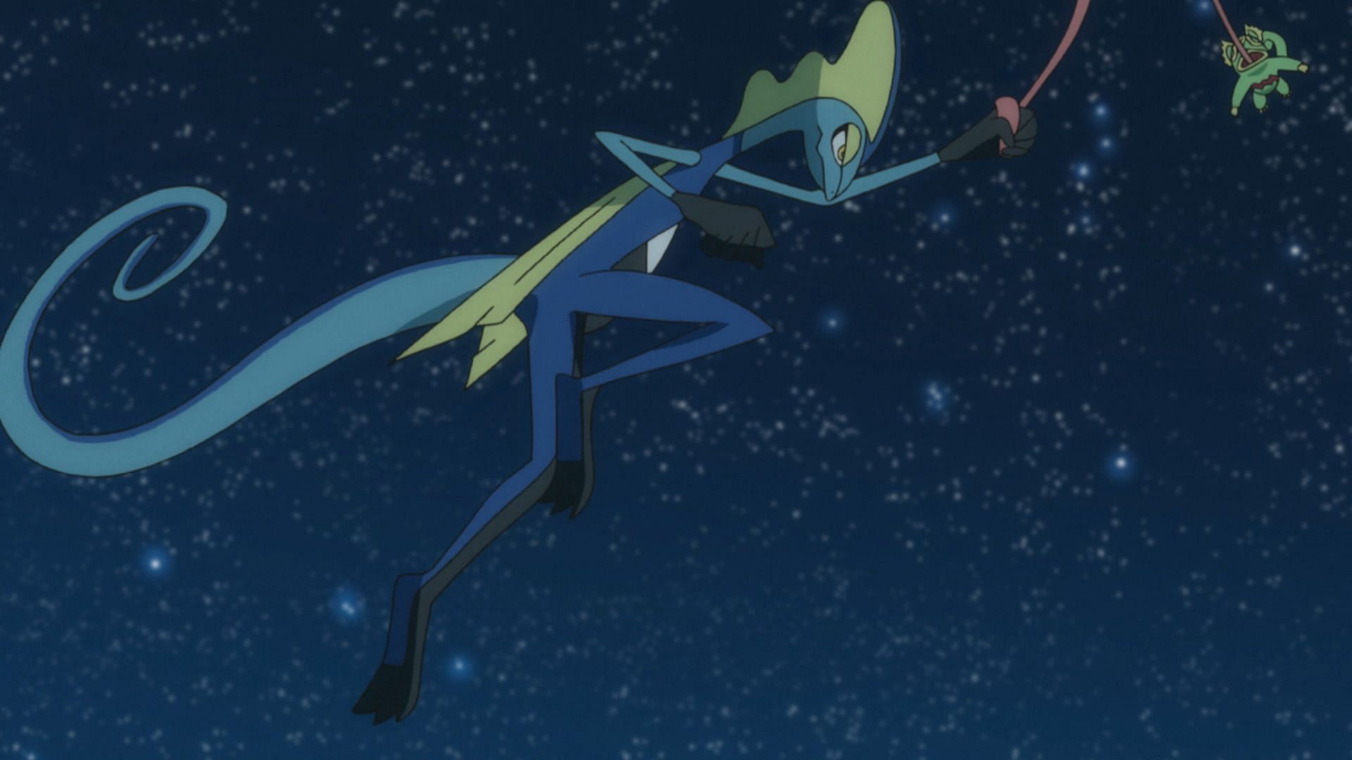 Inteleon as it appears in the anime (Image via The Pokemon Company)