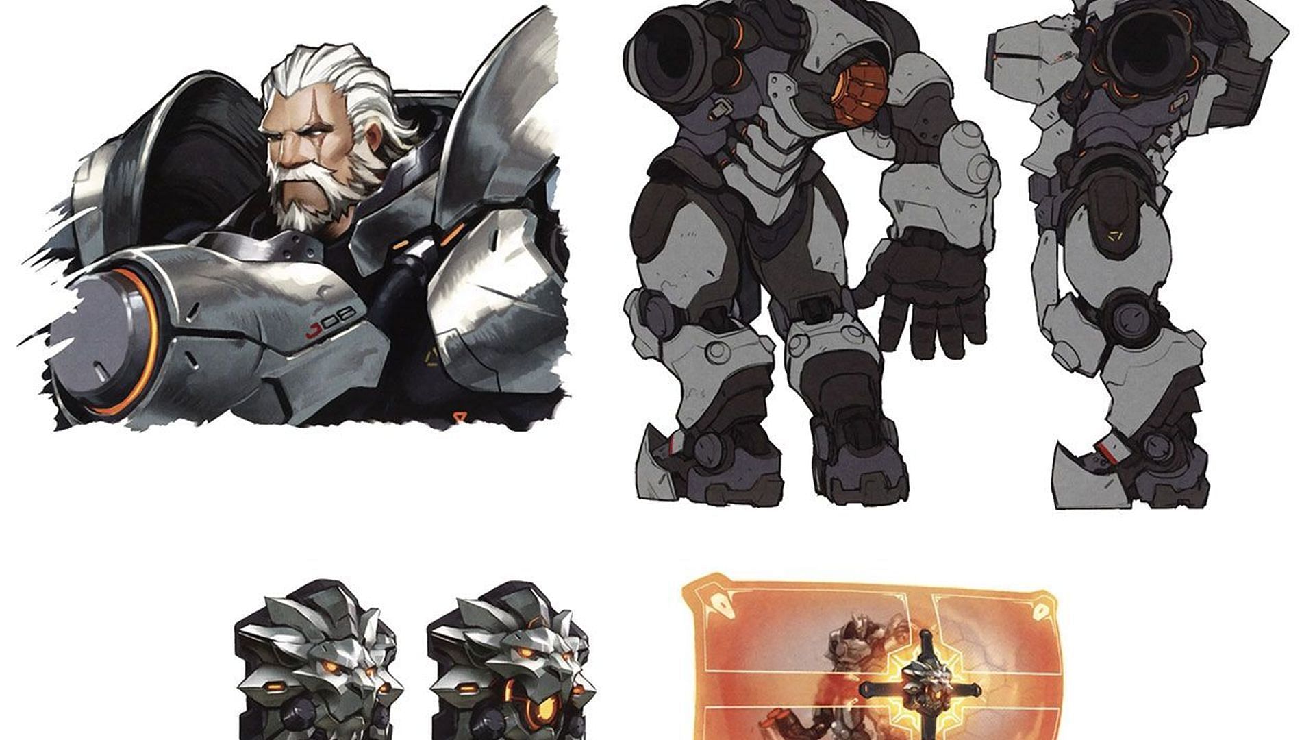 Best Overwatch 2 Heroes to counter Reinhardt (Image via Sportskeeda)