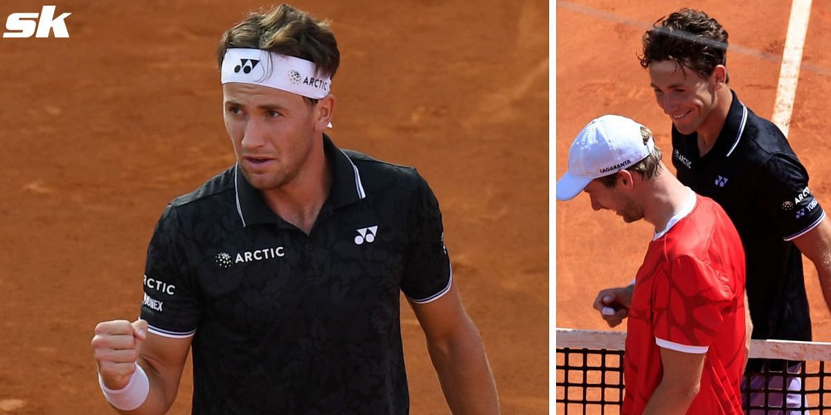 Casper Ruud overcomes Botic van de Zandschulp at the 2023 Monte-Carlo Masters