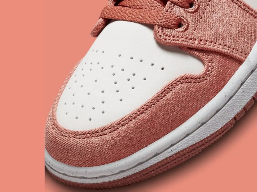 peach nike air jordans