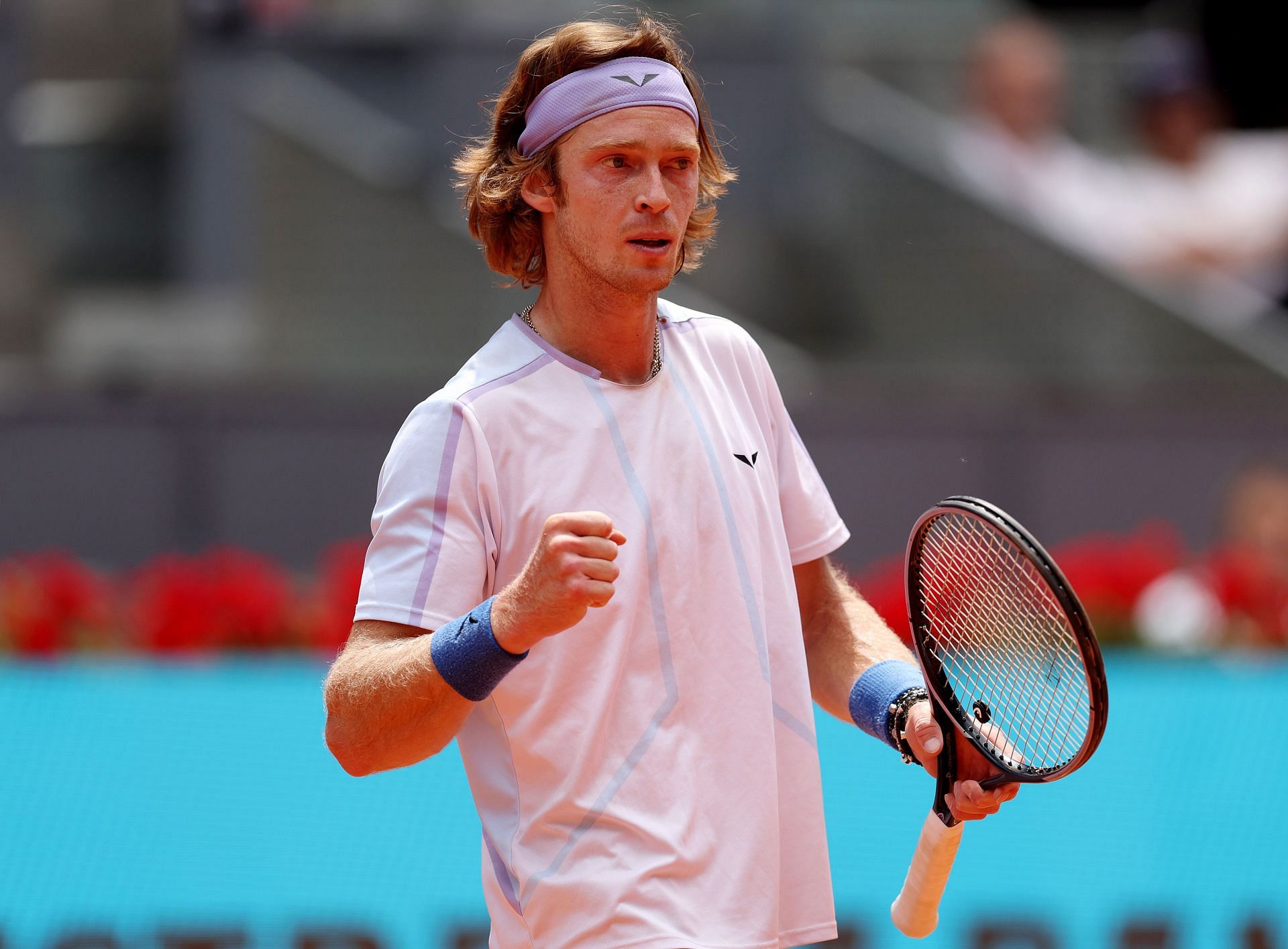 Rublev is into the third round.