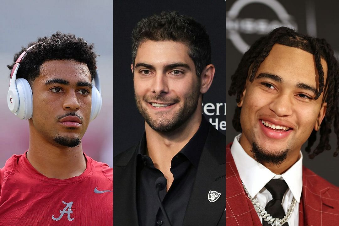 Bryce Young, Jimmy Garoppolo, CJ Stroud