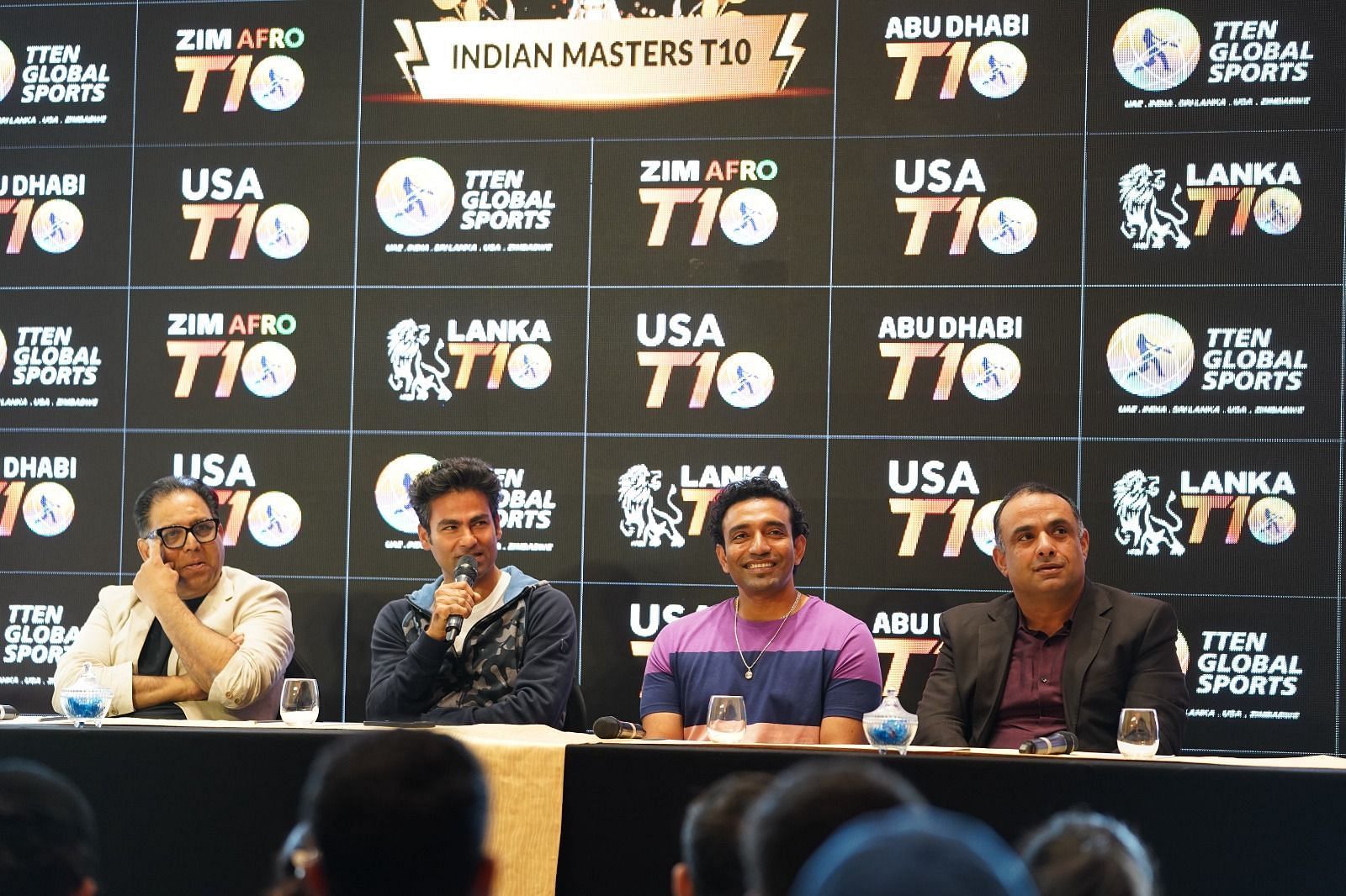 Mohammed Kaif interacting with members of the press on Monday Image Via Business of Sports/SportsKeeda