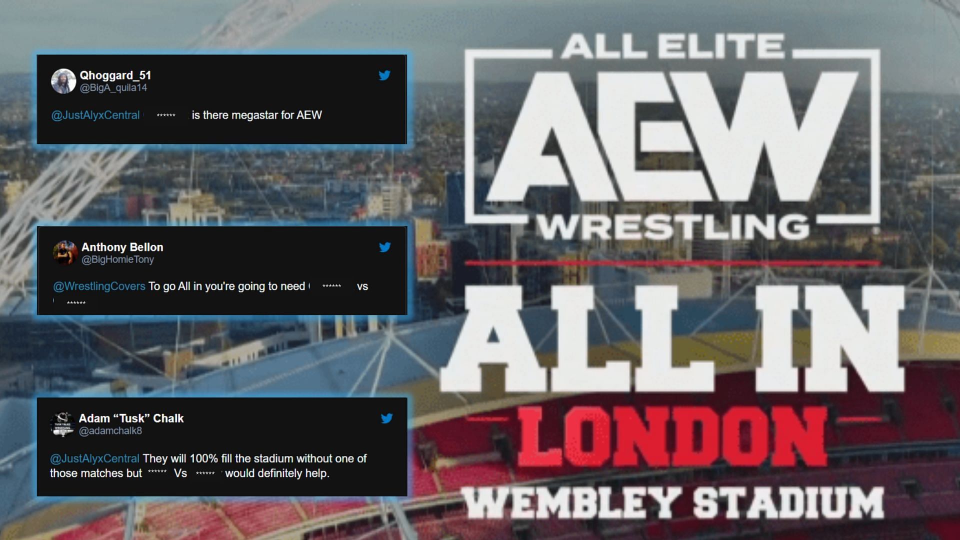 AEW All In is set to take place at Wembley Stadium!