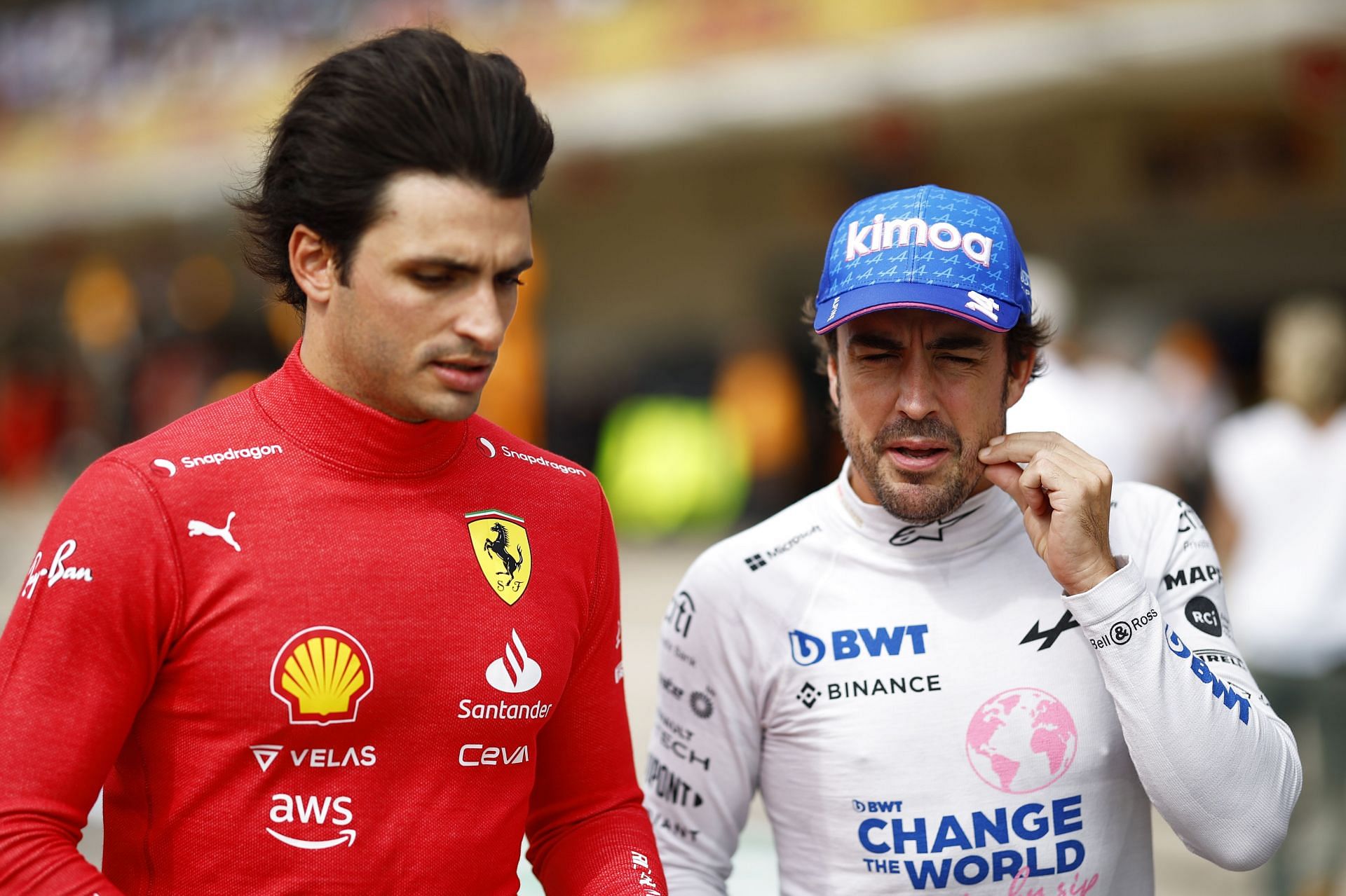 Carlos Sainz and Fernando Alonso have fallen out recently, according to F1  pundit