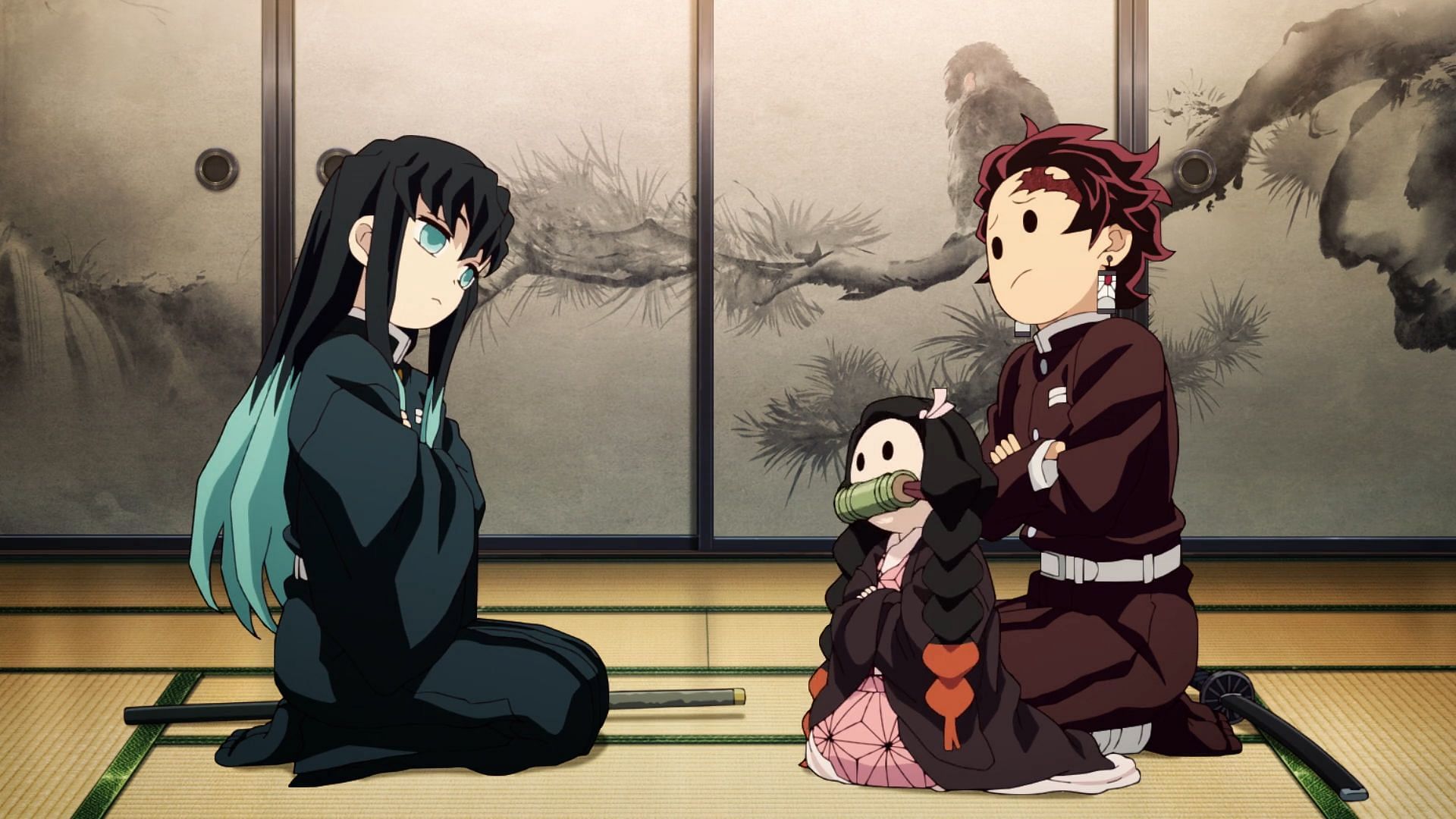 Nezuko e Tanjiro