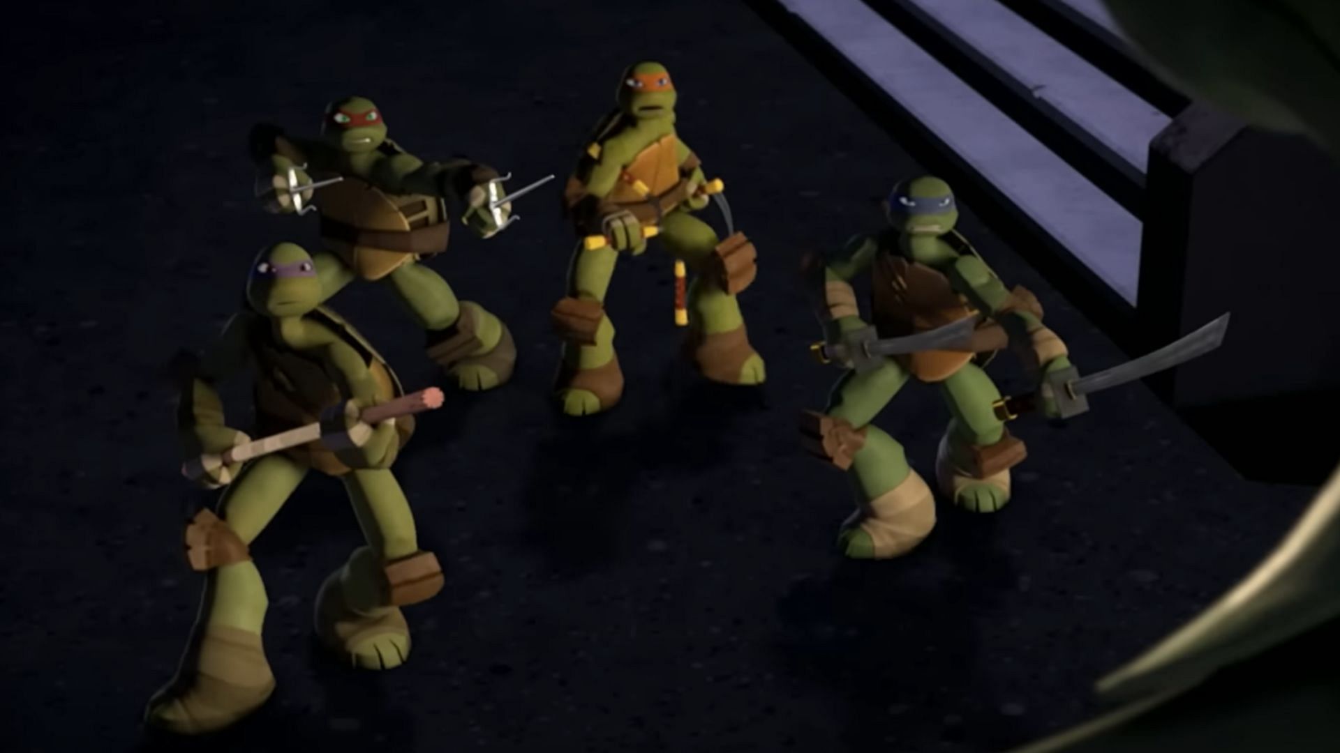 A surprise cartoon team of fighter turtles loved by kids (Image via Nickelodeon)