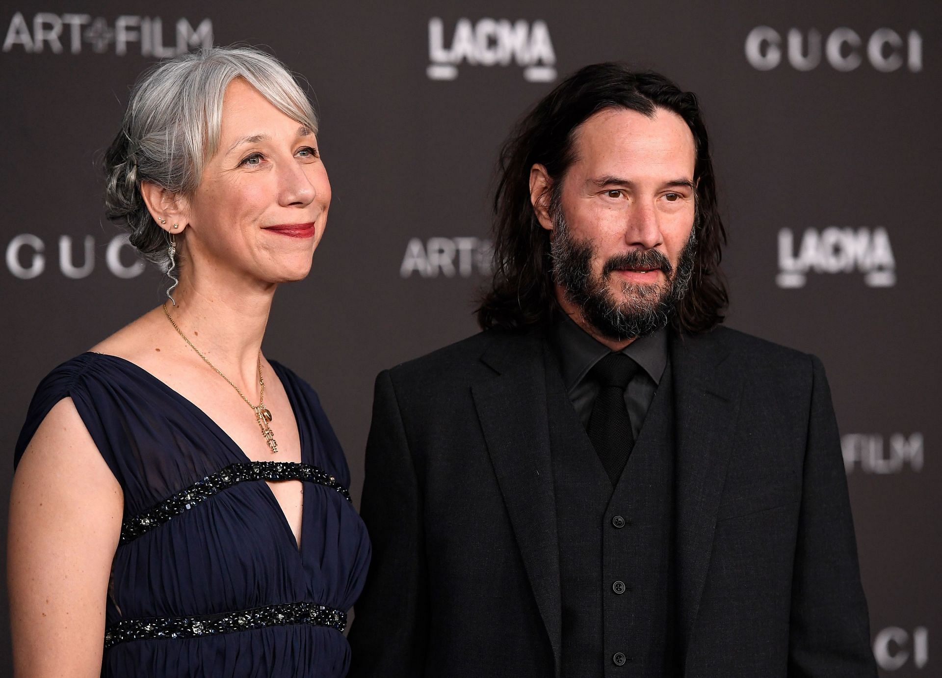 Alexandra Grant and Keanu Reeves (Image via. Getty Images)