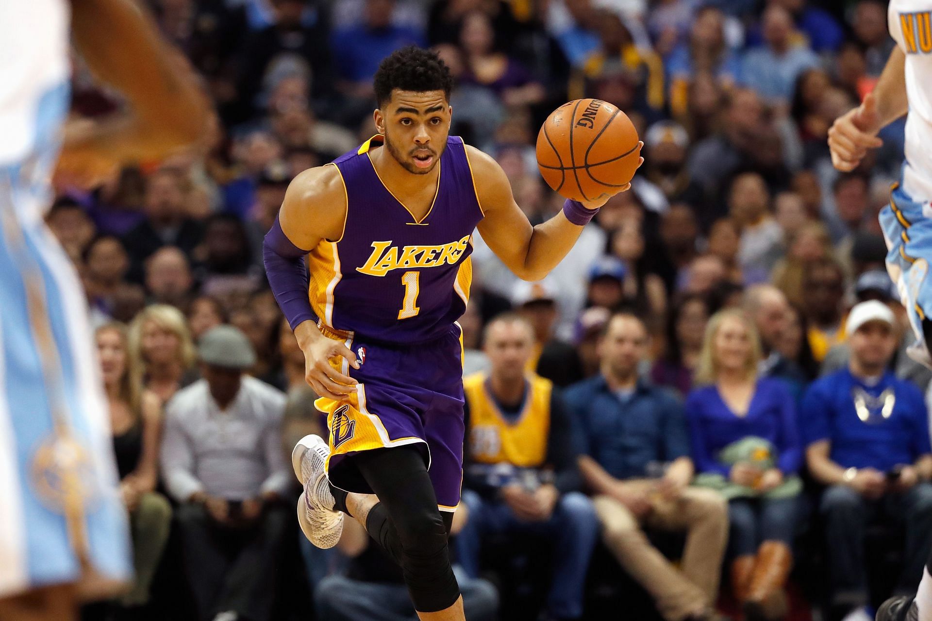 Russell was drafted by the LA Lakers in 2015 (Image via Getty Images)