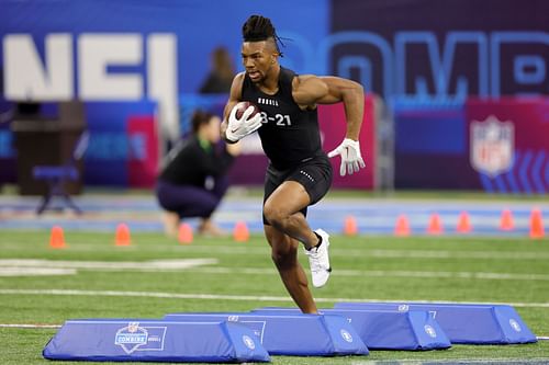 Robinson at the NFL Combine