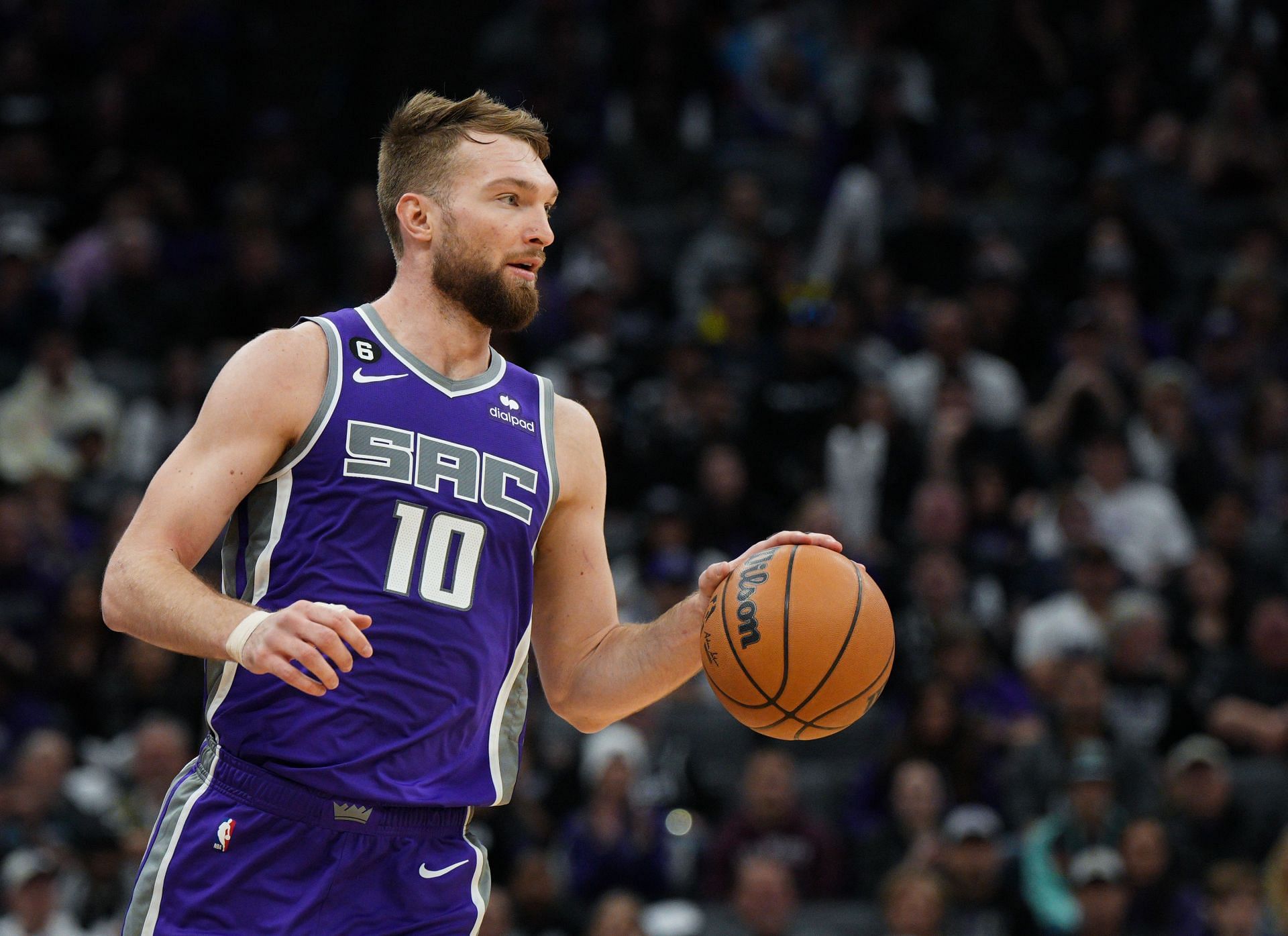 Domantas Sabonis of the Sacramento Kings