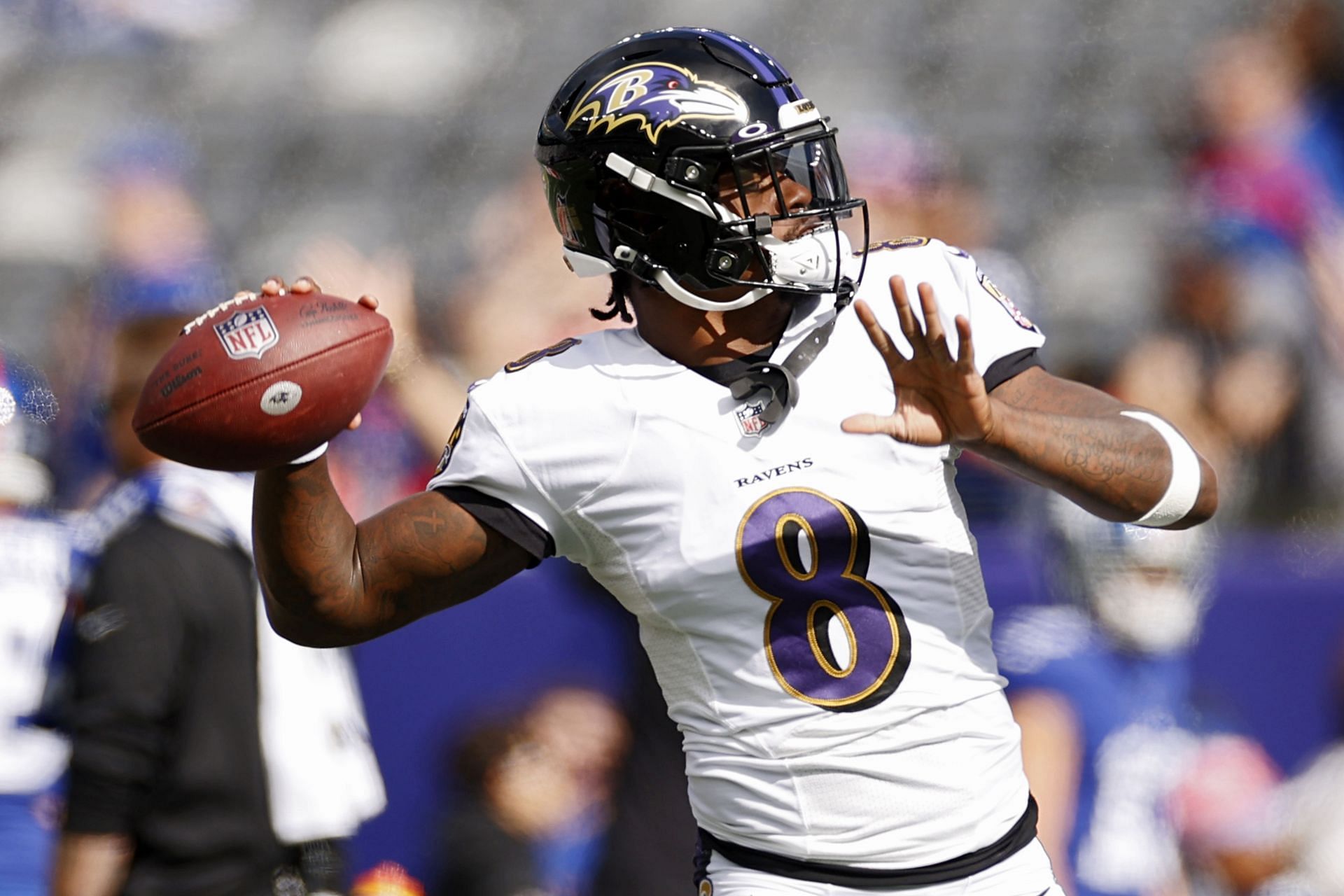 Lamar Jackson: Baltimore Ravens v New York Giants