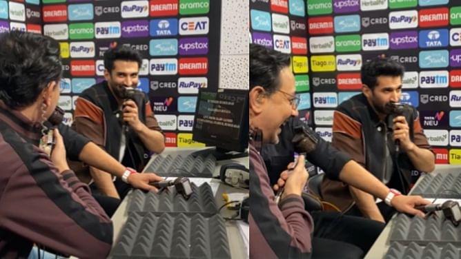 IPL 2023 : आदित्य रॉय कपूर ने की नकल करते हुए शानदार कमेंट्री, कमेंटेटर्स ने कहा - "हमारी नौकरी खतरे में"