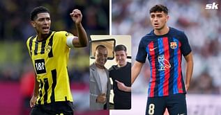 Steven Gerrard and Cafu pick their favorite between Barcelona's Pedri and Borussia Dortmund's Jude Bellingham