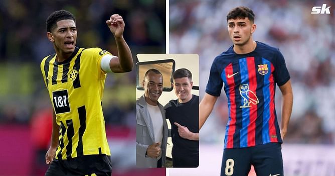 Steven Gerrard and Cafu pick their favorite between Barcelona's Pedri and Borussia Dortmund's Jude Bellingham