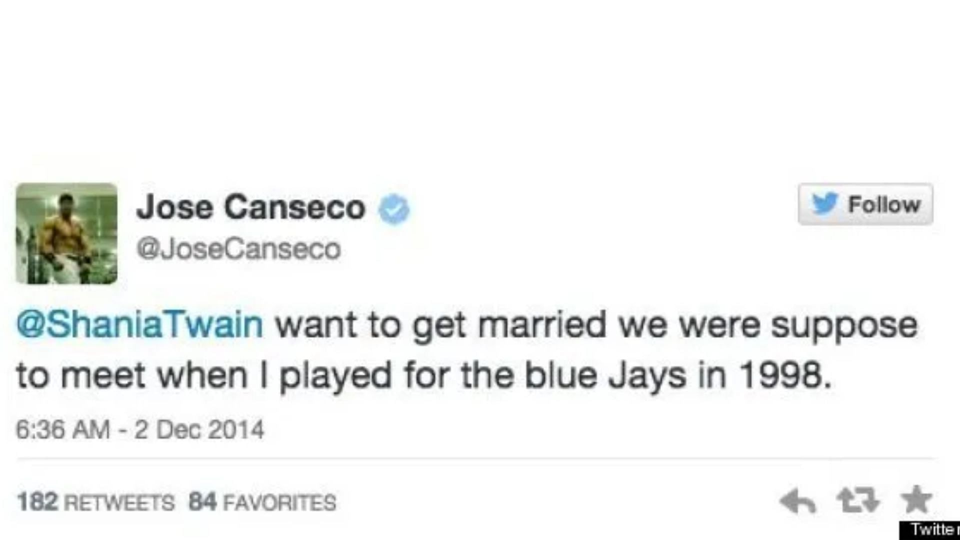 Madonna was obsessed with dating a Cuban guy and having a baby from a Cuban  guy - Baseball legend Jose Canseco was once asked if he was single by  someone on Madonna's