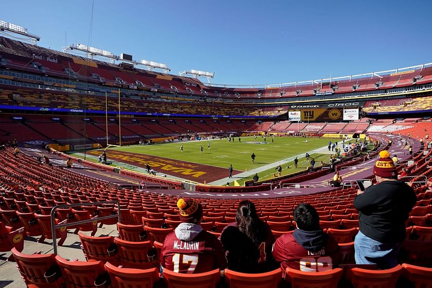 Aerial Photo Of Washington Commanders Stadium Fedex Field