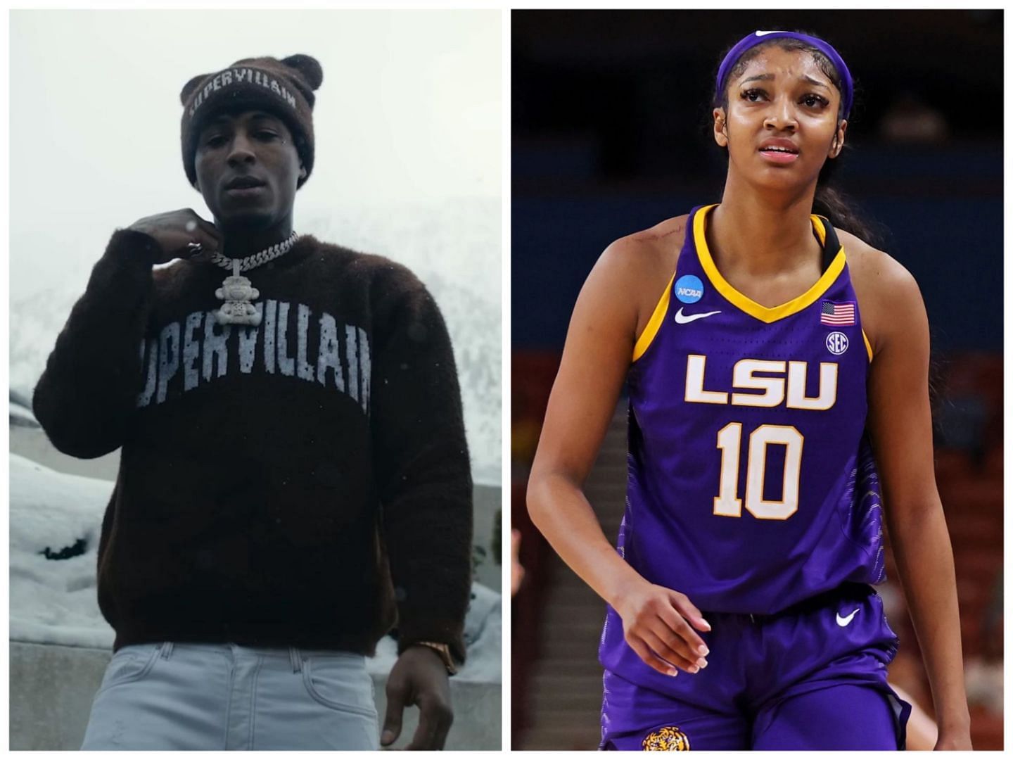 Rapper NBA Youngboy and LSU