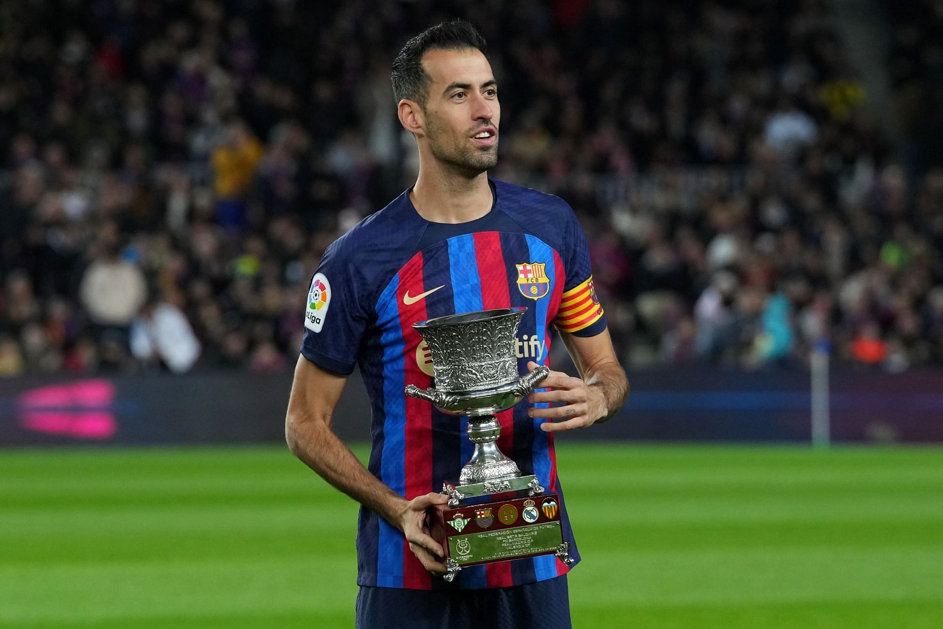 Sergio Busquets has been at the heart of Barcelona's success in the 21st century