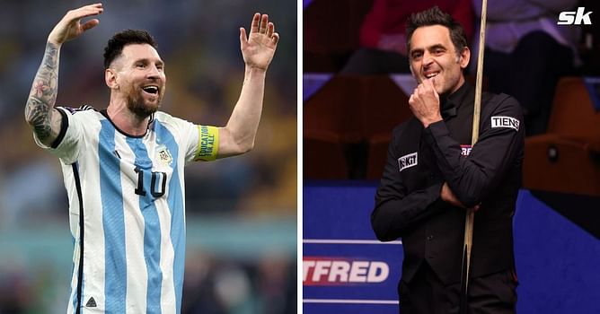"You just watch him play, it's something else" - Snooker legend Ronnie O'Sullivan expresses 'love' for Lionel Messi