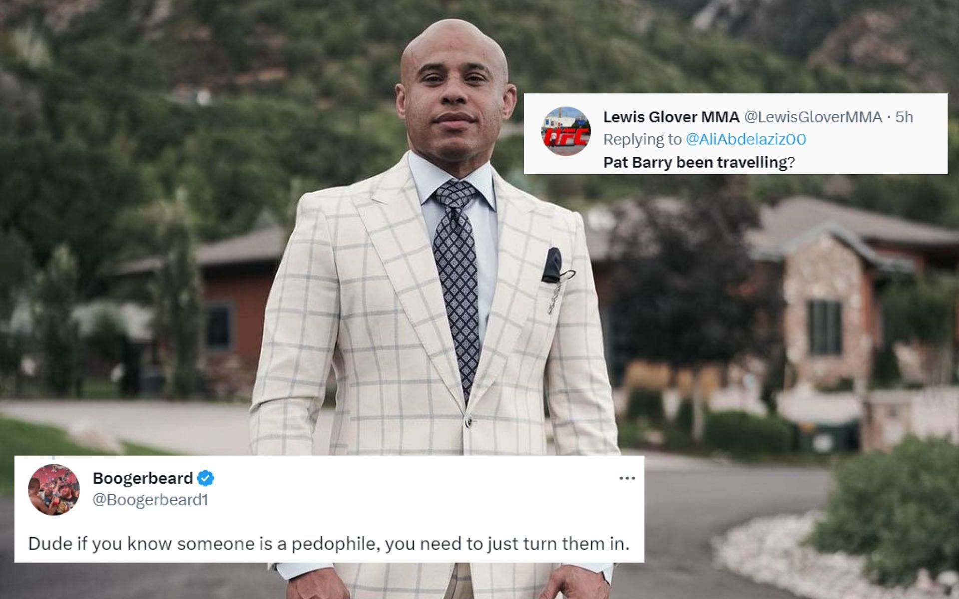 Pedophile: "Pat Barry Been Travelling?" - Ali Abdelaziz Sparks Twitter ...