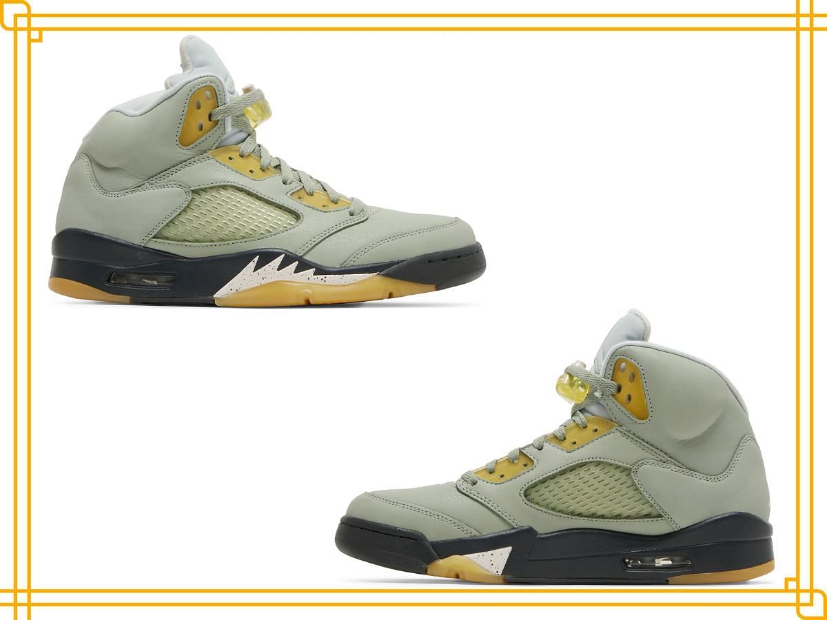 AJ 5 Retro &lsquo;Jade Horizon&rsquo; (Image via GOAT)