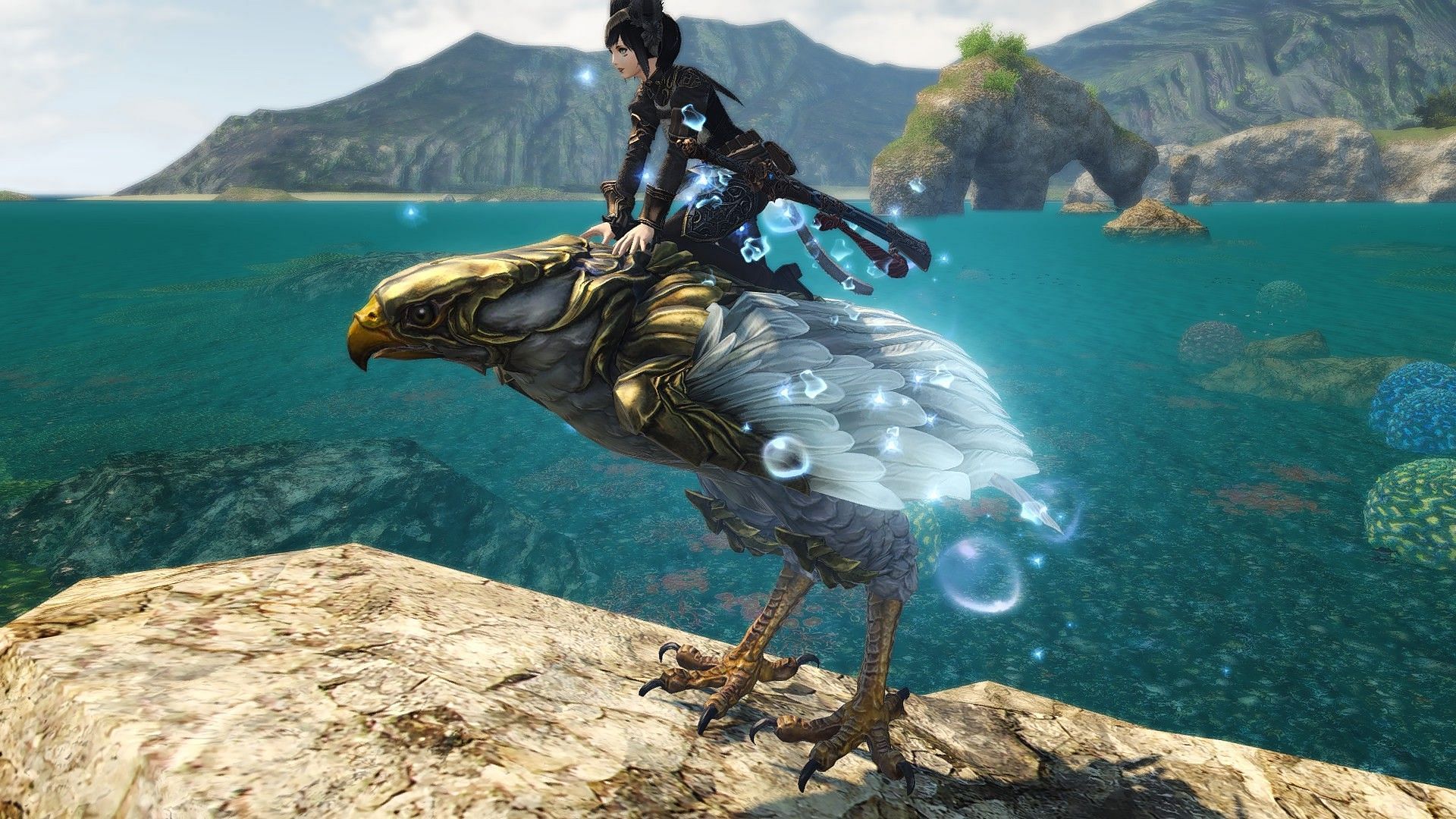 The White Lanner pictured in-game (Image via FFXIV Wiki)