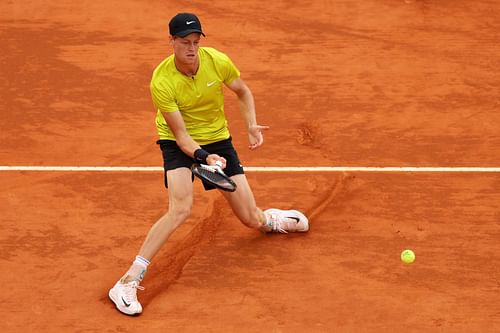 Jannik Sinner at the 2023 Monte-Carlo Masters.