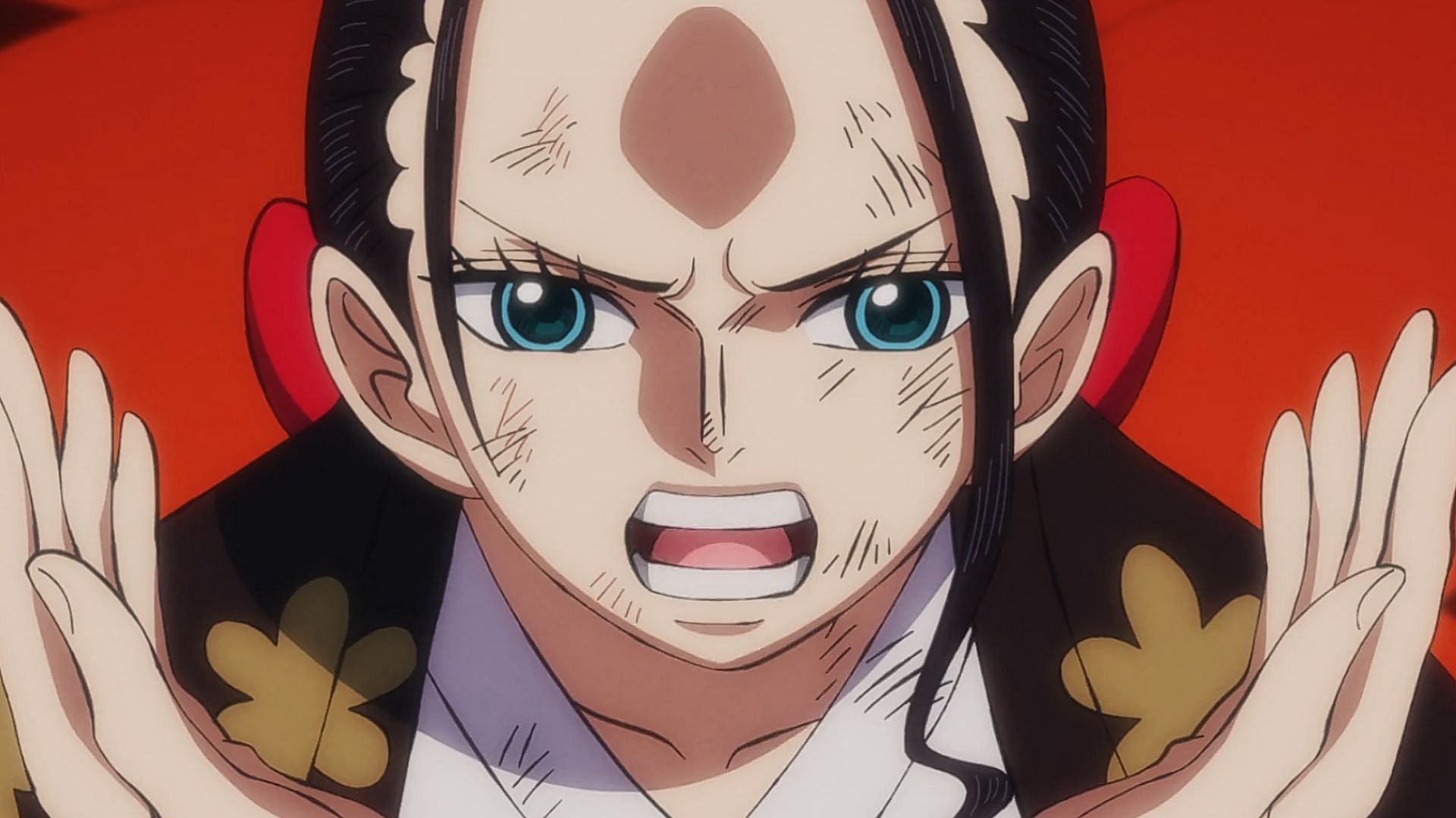 One Piece episode 1058: Zoro fights King, Kazenbo sets everything on fire,  and a mysterious woman plays the shamisen