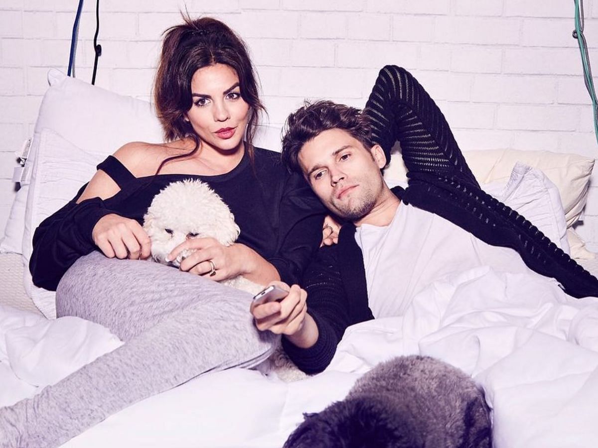 Katie Maloney and Tom Schwartz from Vanderpump Rules