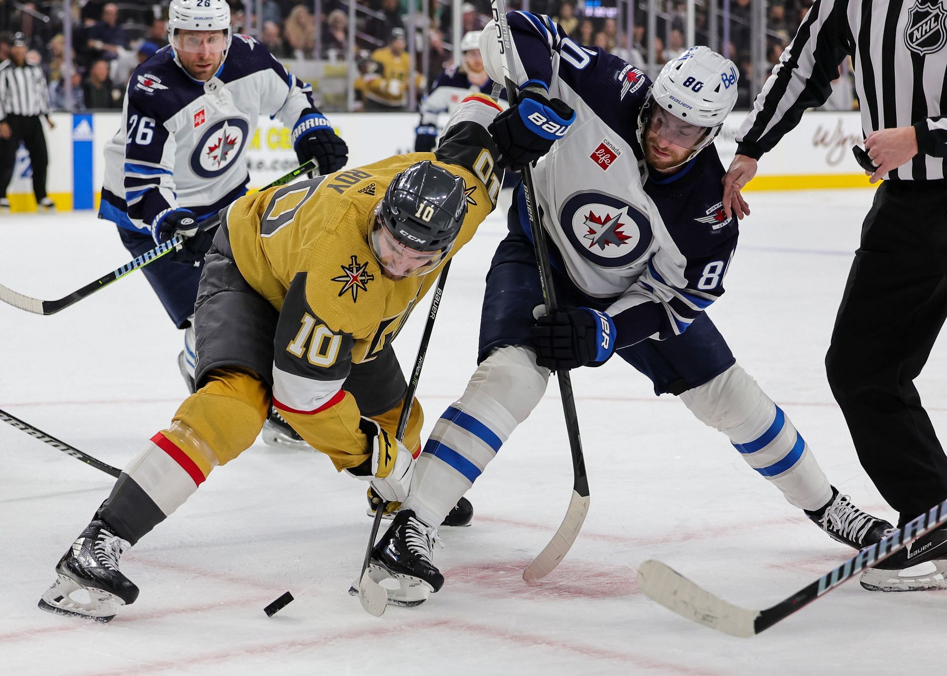 Watch: Vegas Golden Knights vs Winnipeg Jets game sees massive brawl break  out in the second period