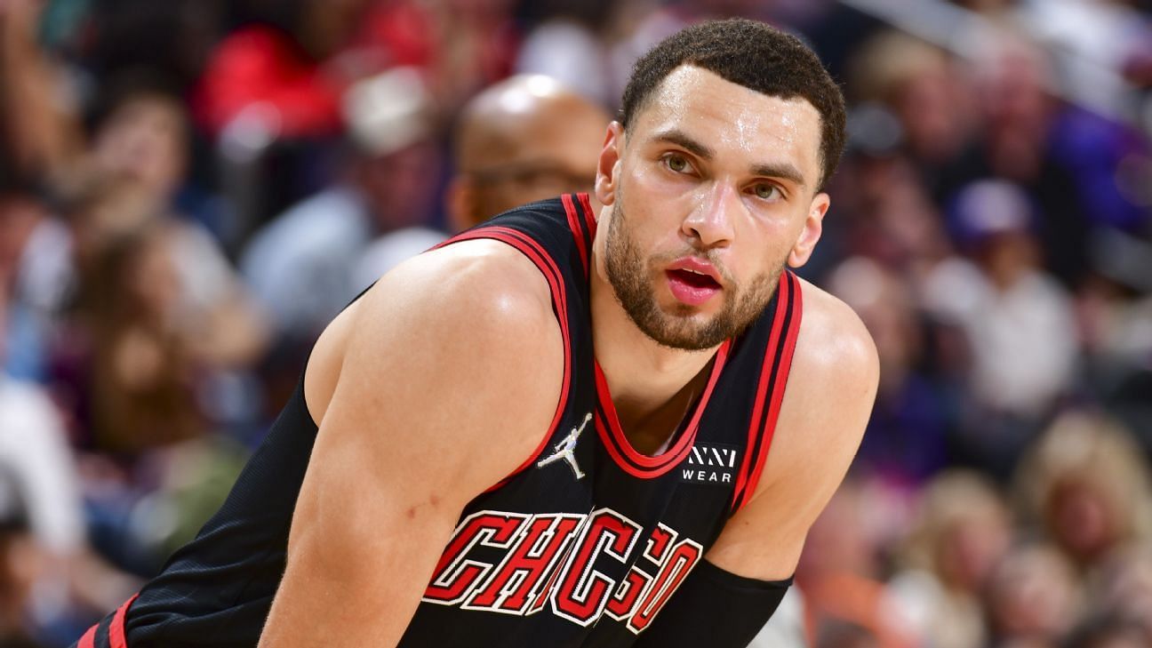 LaVine scores 39, Bulls beat Raptors 109-105 in play-in game