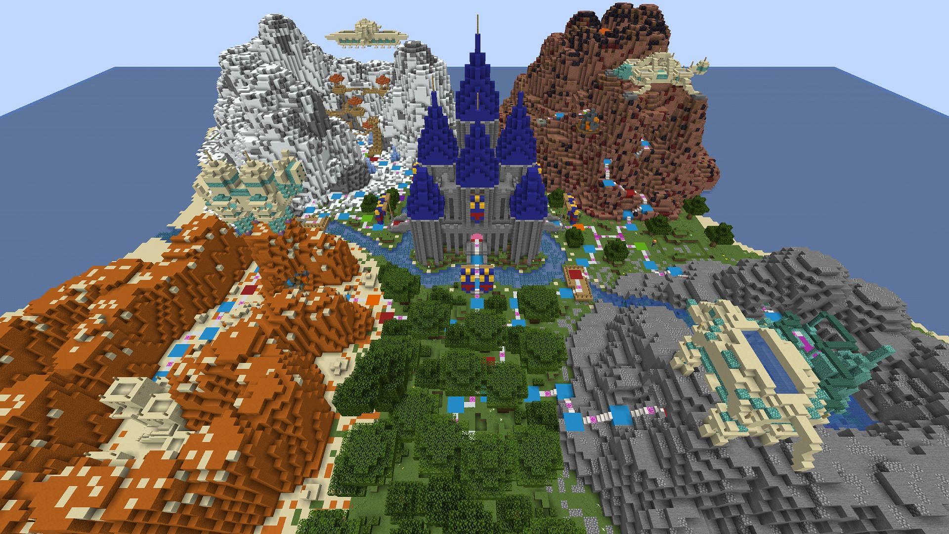 Minecraft Minigames Map pack - Minecraft Worlds - CurseForge