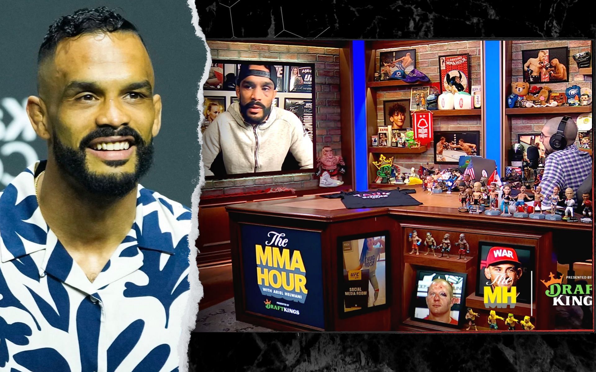 Rob Font names the fighter he refused to face during his year lay-off. [Image credits: @TheMMAHour on YouTube]