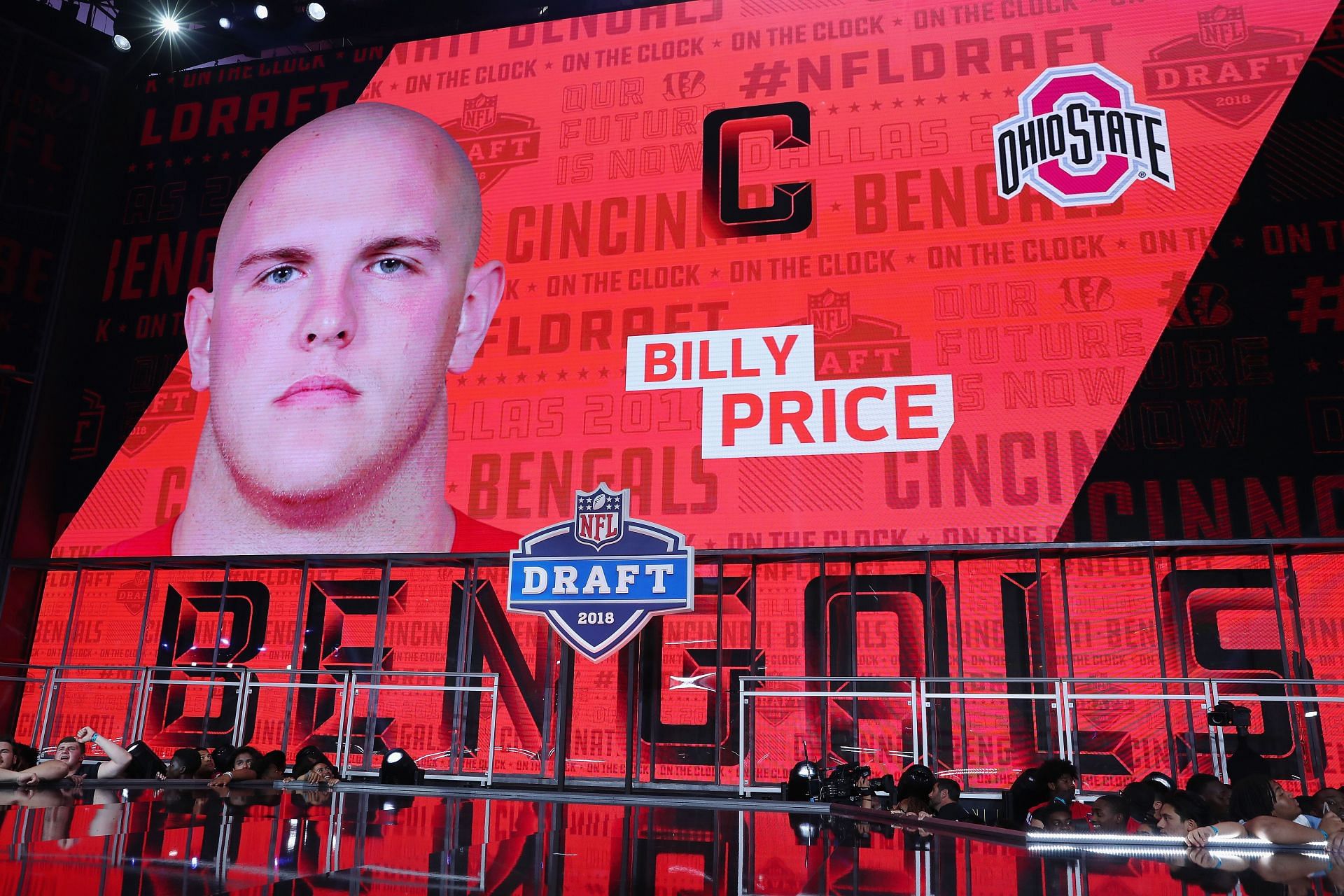 Billy Price selected at the 2018 NFL Draft
