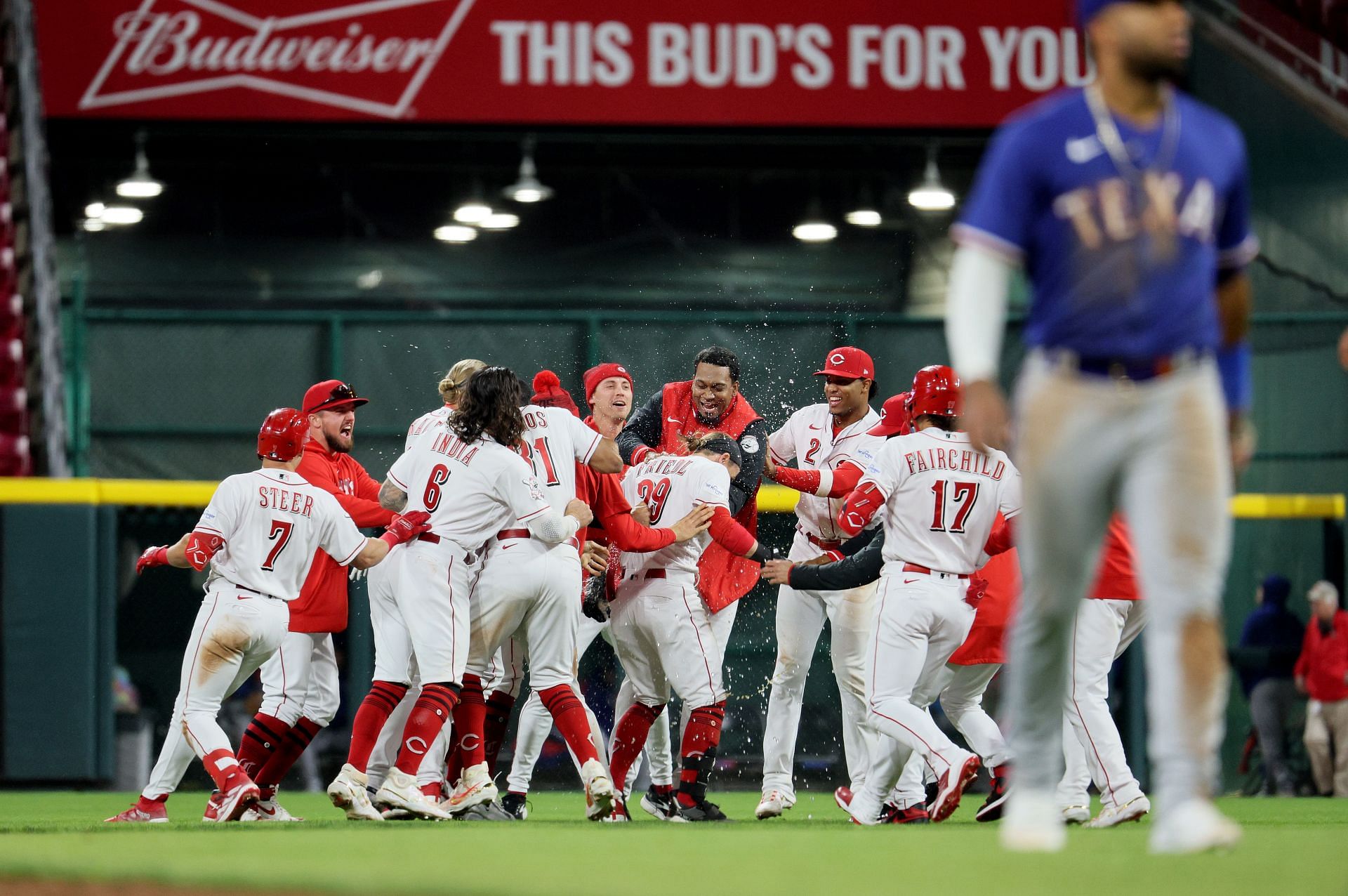 Texas Rangers v Cincinnati Reds