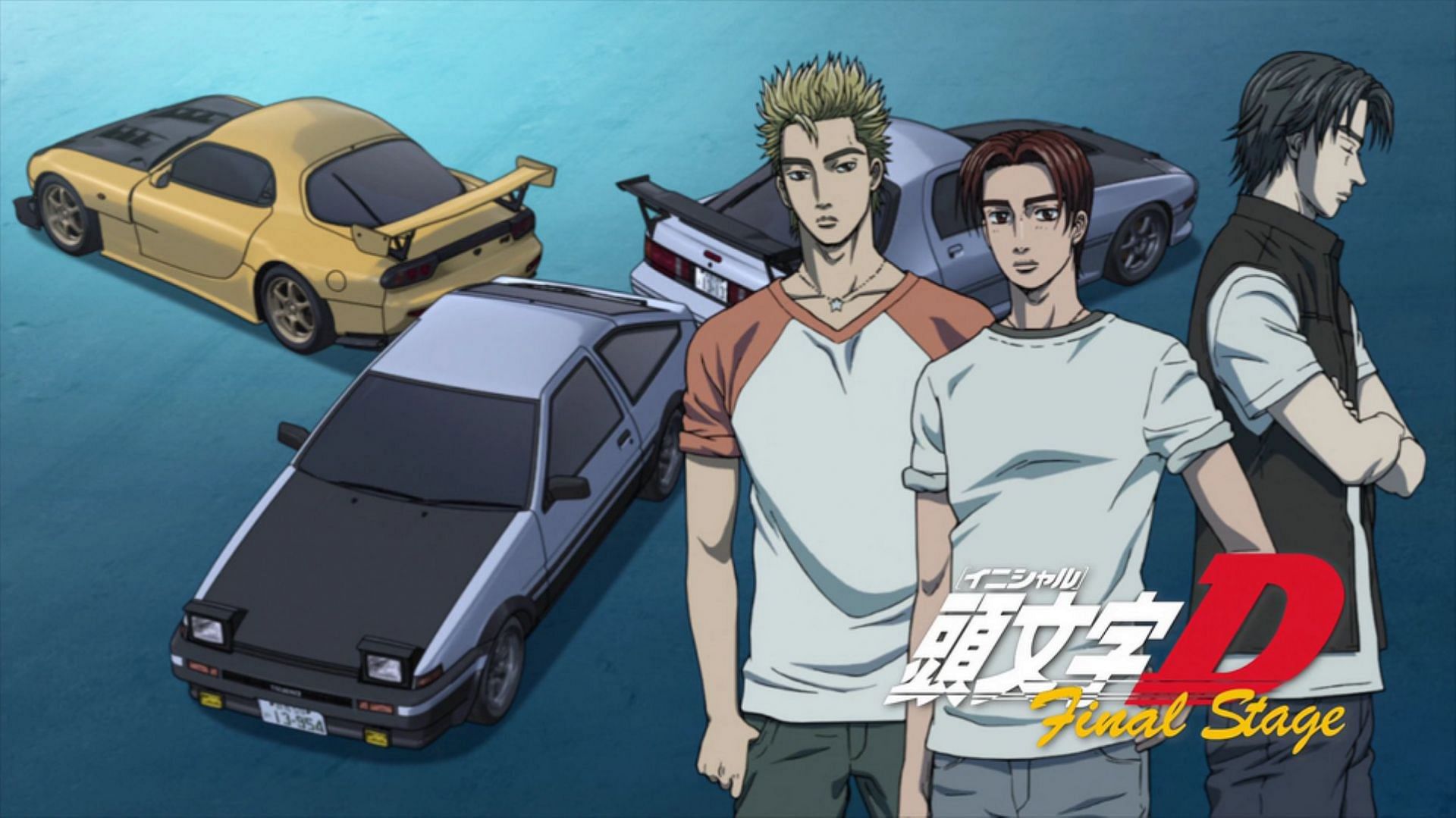 Initial D Stage Four eye catch (Image via Studio A.C.G.T)