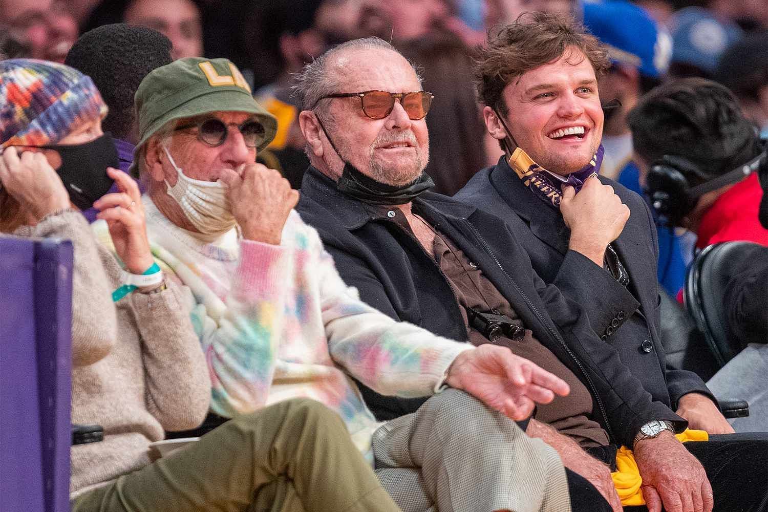 NBA - Jack Nicholson attending LA Lakers game