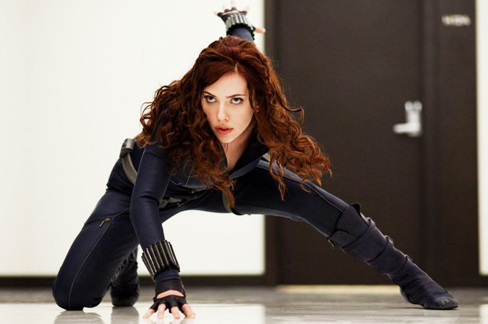 Black Widow in Iron Man 2 (Image via Marvel)