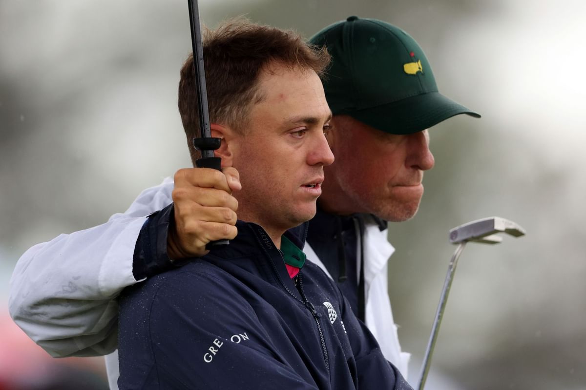 Watch PGA Tour releases Justin Thomas and his caddie Bones’ conversation from the pine straws