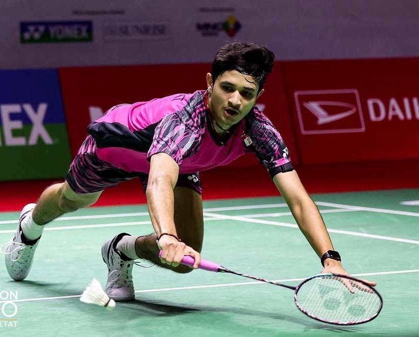 Priyanshu Rajawat in action at an earlier tournament (Image courtesy: BAI Media)