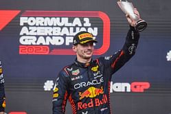 ‪“Struggling to be consistent”: Max Verstappen explains what went wrong for him against Sergio Perez in Baku‬